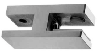 TRACK TO GLASS CONNECTOR